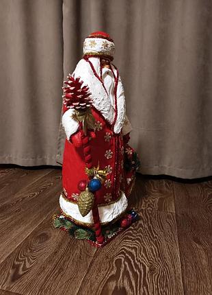 Новогодний дедушка игрушка ретро 4