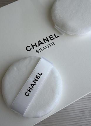 Спонж - пуховка для пудри chanel