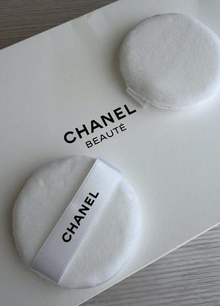 Спонж - пуховка для пудри chanel 4