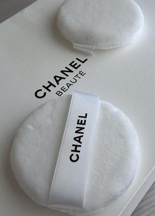 Спонж - пуховка для пудри chanel 3