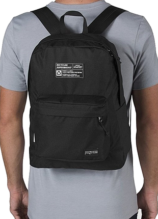 Городской рюкзак 26l jansport superbreak черный