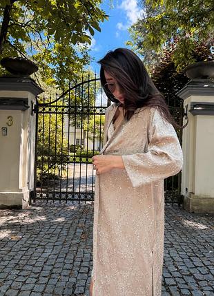 Кимоно вышито бисером zara 7