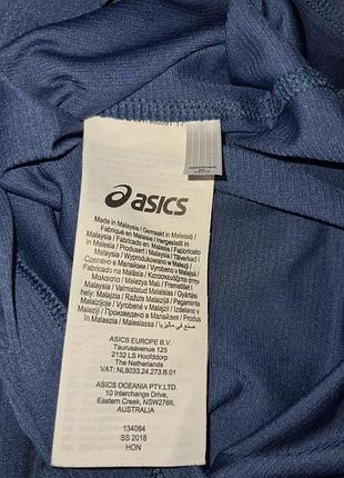 Футболка синя asics 5