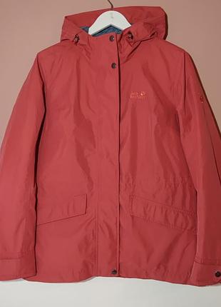 Теплая женская куртка jack wolfskin размер s m