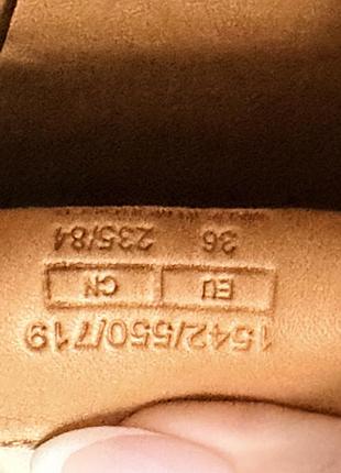 Лофери шкіряні massimo dutti 36р 6