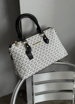 Жіноча сумка michael kors crossbody через плече білий майкл корс