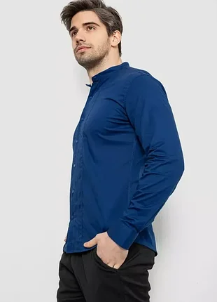 Рубашка мужская однотонная. 186r2033 3