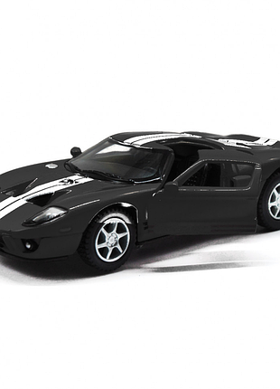 Детская модель машинки ford gt 2006 kinsmart kt5092w инерционная, 1:36 black