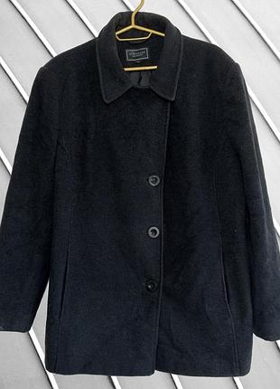Женское черное шерстяное пальто debenhams твердя 14 42 44 дебенхамз однобортное шерстяное пальто прямого кроя базовое пальто Бренд 14 44 l xl