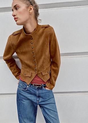 Куртка zara розмір l, m 2