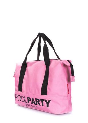 Текстильная сумка poolparty universal розовая 2