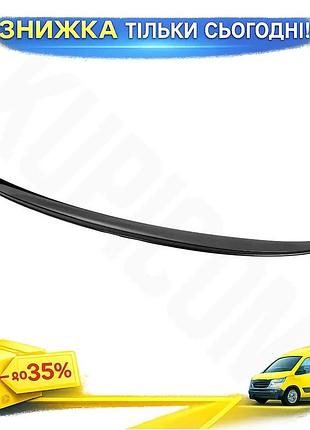 Спойлер lip sedan sunplex черный для renault megane iv 2016-2025 тюнинг автообвес для улучшения аэродина ku-22