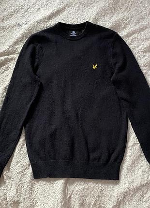 Lyle & scott мужской шерстяной свитер р xs