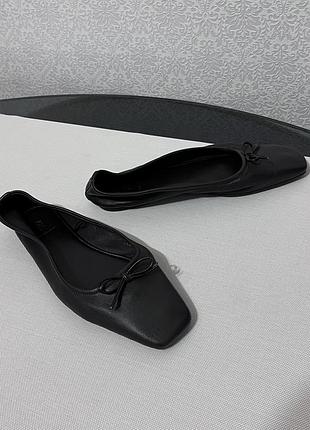 Шкіряні балетки/ туфлі 100 % натуральна мʼяка шкіра marks&spencer