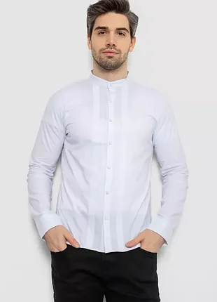 Рубашка мужская однотонная. 186r2033