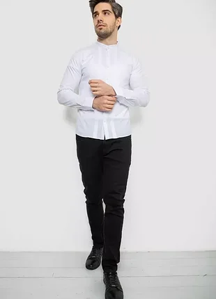Рубашка мужская однотонная. 186r2033 2