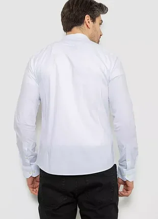 Рубашка мужская однотонная. 186r2033 4
