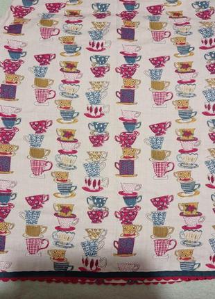 Хс. льняная короткая белая юбка лен с хлопковым подюпником хлопок льон льняна лён mistral 16