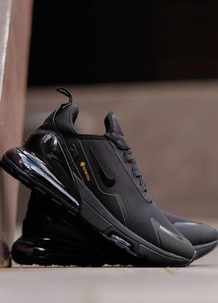 Термо nike air max 270 gore-tex triple black