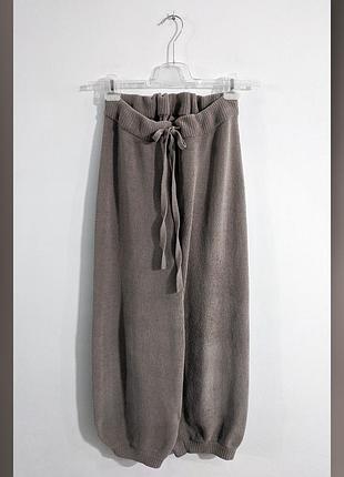 Брюки-багги трикотажные hennes and mauritz handm hm