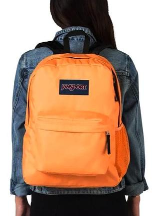 Городской рюкзак 25l jansport hyperbreak оранжевый
