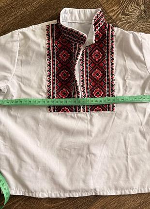 Вишиванка на хлопчика 2 роки 3