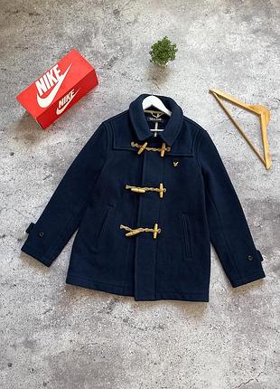 Чоловіче шерстяне пальто lyle & scott