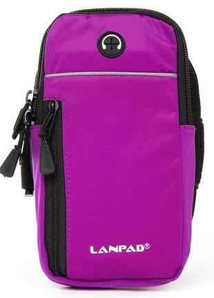 Сумка на руку lanpad, фіолетовий