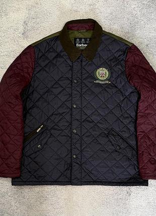 Barbour polo club чоловіча куртка the barbour cup xxl стьогана куртка