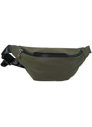 Жіноча поясна сумка, бананка looks hip bag by wolfgang joop хакі