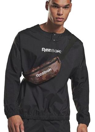Сумка на пояс reebok act core піксель — бананка чоловіча та жіноча