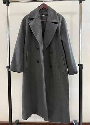 Пальто оверсайз zara
