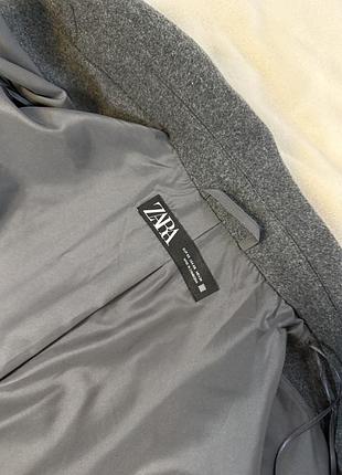 Пальто оверсайз zara 4