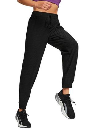Штани puma fit branded fleece jogger 523851-01