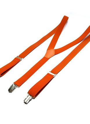 Подтяжки gofin оранжевые 2,5 см pbp-4652