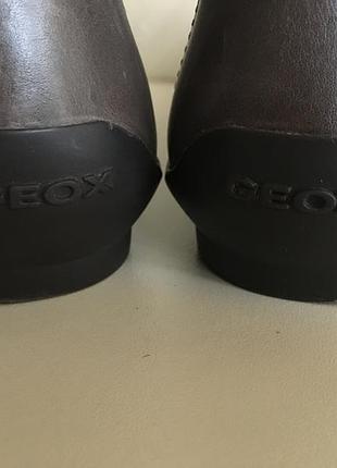 Шкіряні мокасини бренд geox 3