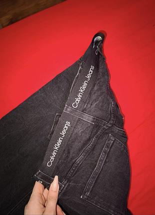 Чорна джинсова спідниця calvin klein оригінал 6