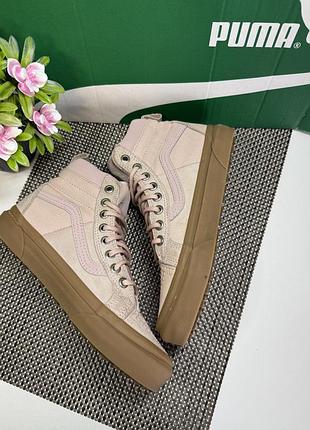 Оригинальные высокие кеды vans 7