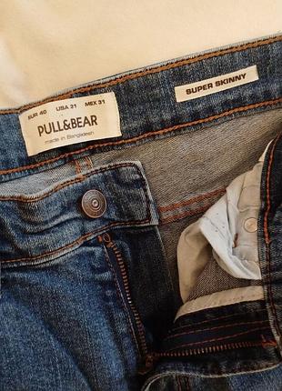 Джинсы скинни pull &amp; bear женские 6