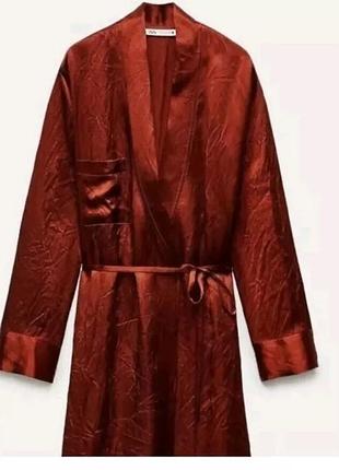 Zara платье  халат кимоно 3