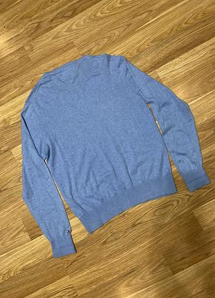 Светр блакитний tommy hilfiger (m/l) 3