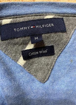 Светр блакитний tommy hilfiger (m/l) 5
