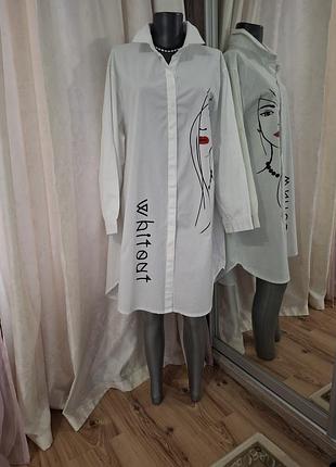 Стильное платье 👗 рубашка