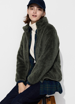 Кардиган fluffy fleece uniqlo (470137)