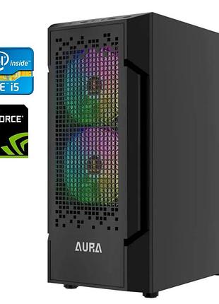 Игровой пк б-класс aura gc7 argb tower / intel core i5-6500t (4 ядра по 2.5 - 3.1 ghz) / 8 gb ddr4 / 128 gb ssd + 1000 gb hdd /
