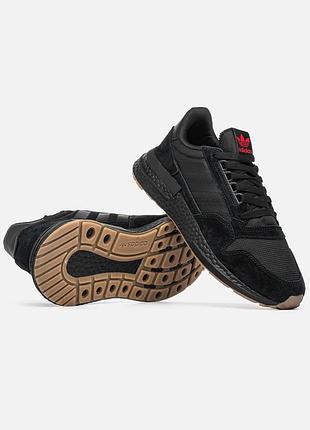 Adidas zx 500 black 3