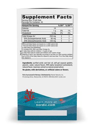Children's dha - 180 mini softgels 3