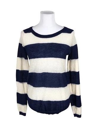 Жіночий светр у смужку із суміші мохеру maison scotch&soda