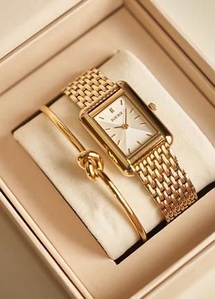 Годинник burker olivia gold white 2