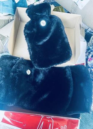 Продам новий пояс-грілку kunu wärmflaschengürtel (fluffy black)